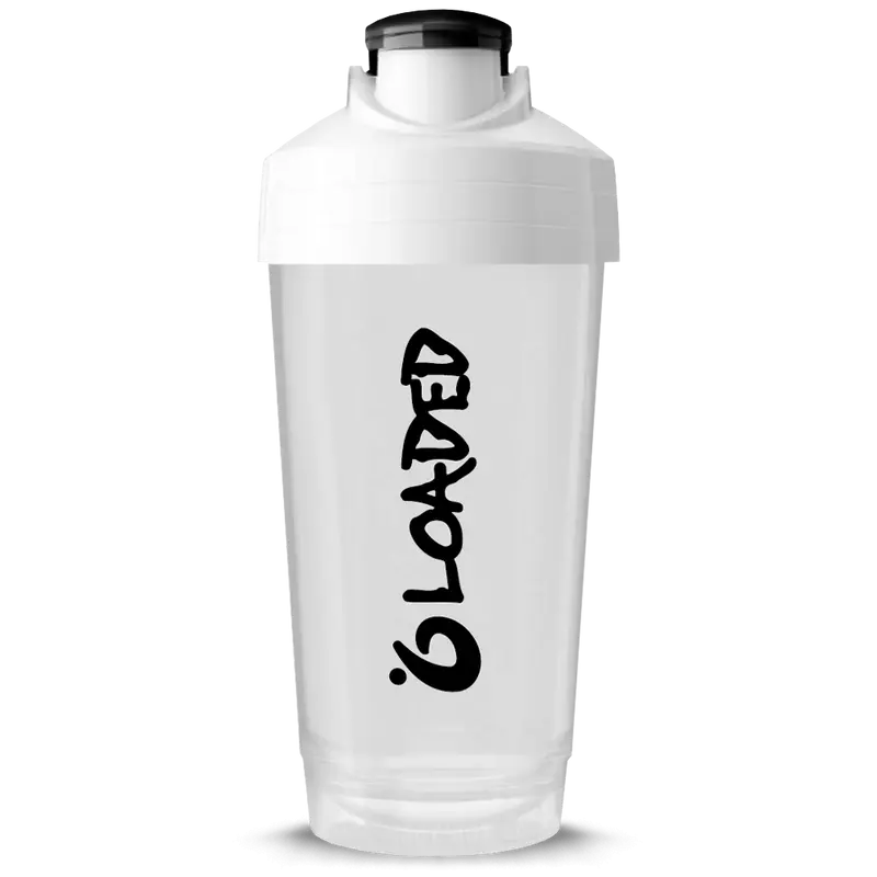 Loaded Shaker 700ml. - White/Black
