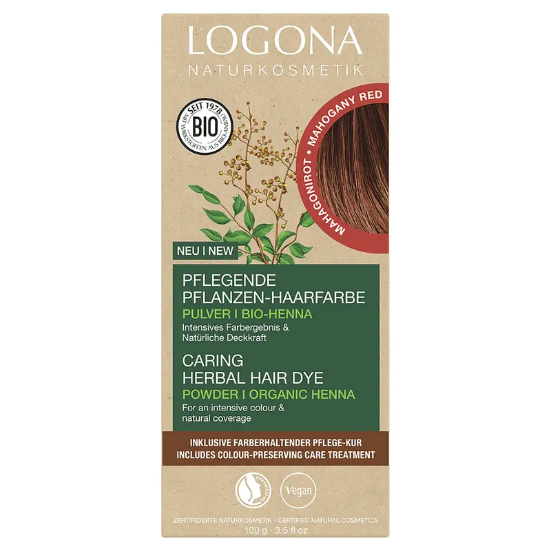 Logona Örthårfärg Mahogany Red