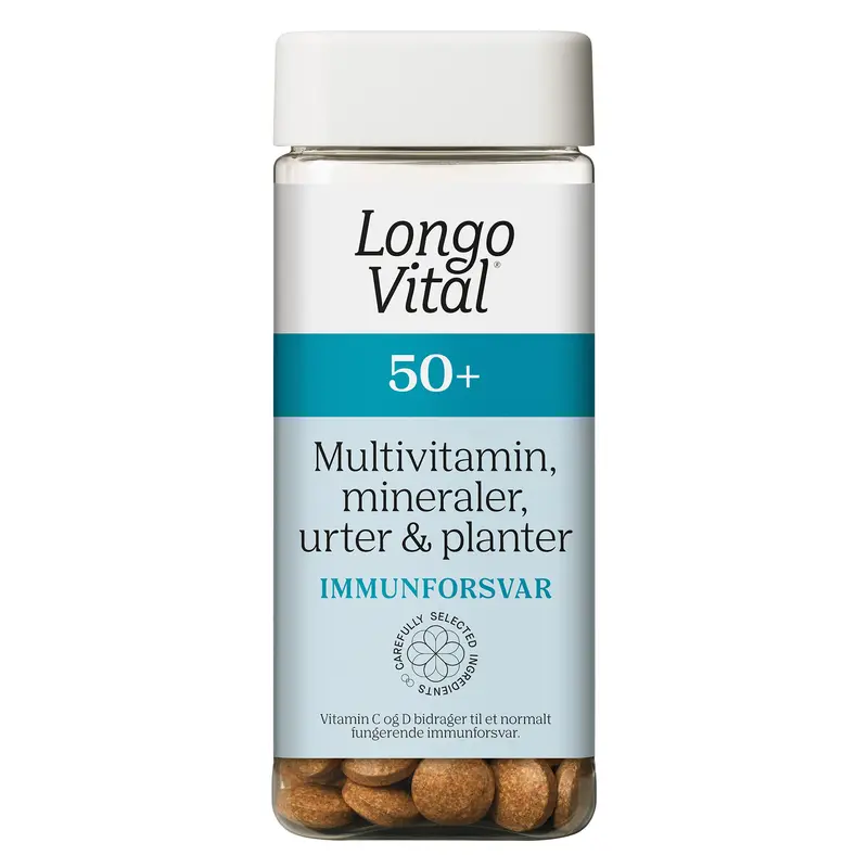 Longo 50+ | 180 tabletter