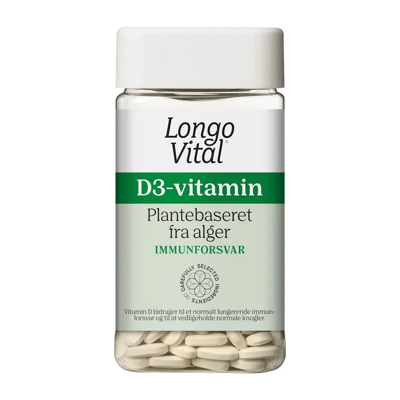 Longo D3-vitamin | 180 tabletter