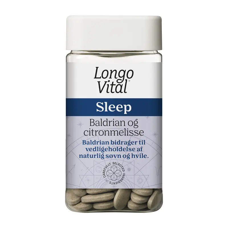 Longo Sömn m Valieriana & Citronmeliss | 120 tabletter