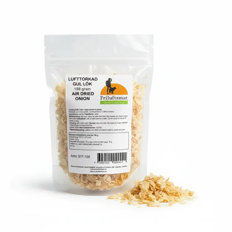 Lufttorkad Gul Lök 150 gram