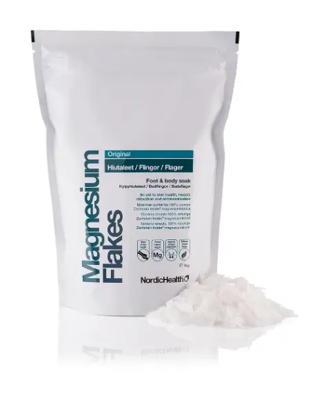 Magnesium badflingor, 1 kg