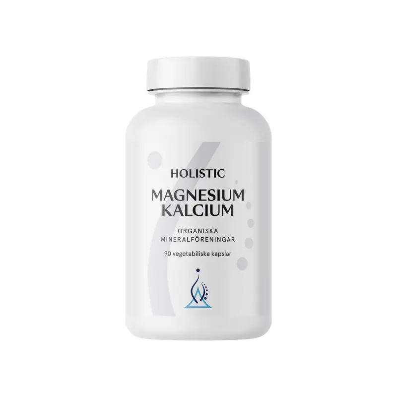 Magnesium Kalcium 90 kapslar - Holistic