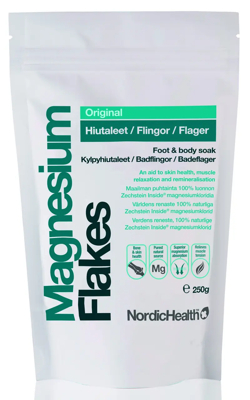 Magnesiumflingor, 250 g