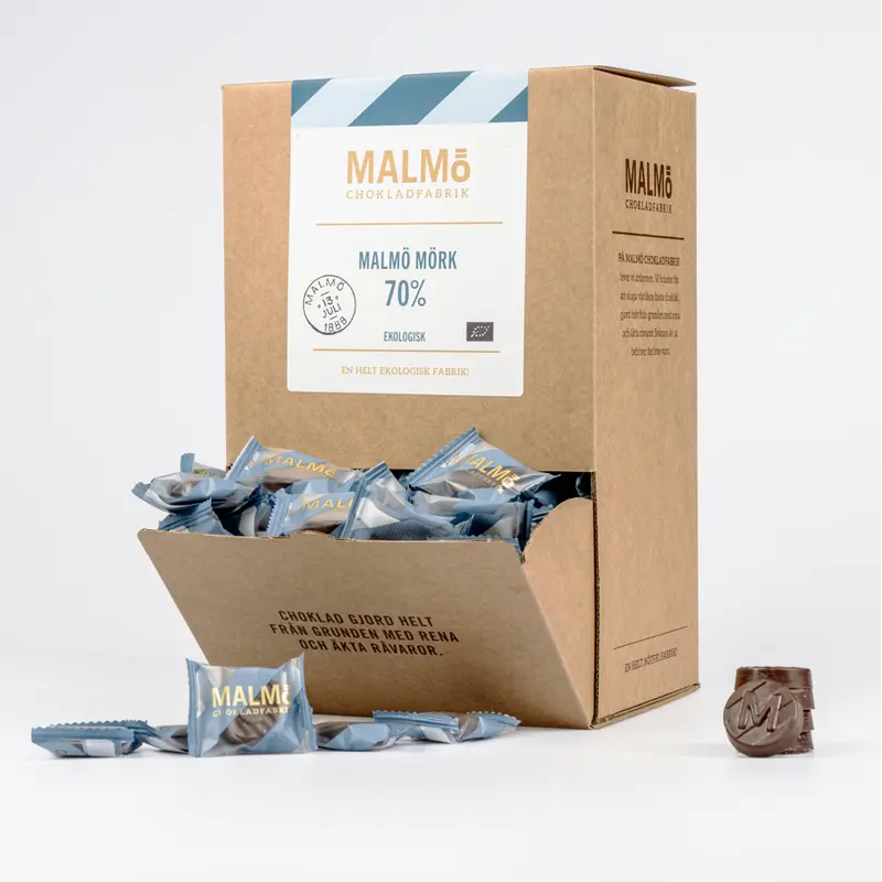 Malmö Mörk 70% - neapolitaner