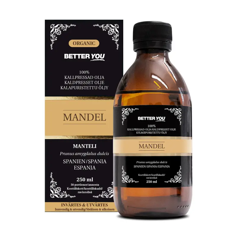 Mandelolja EKO Kallpressad - 250 ml