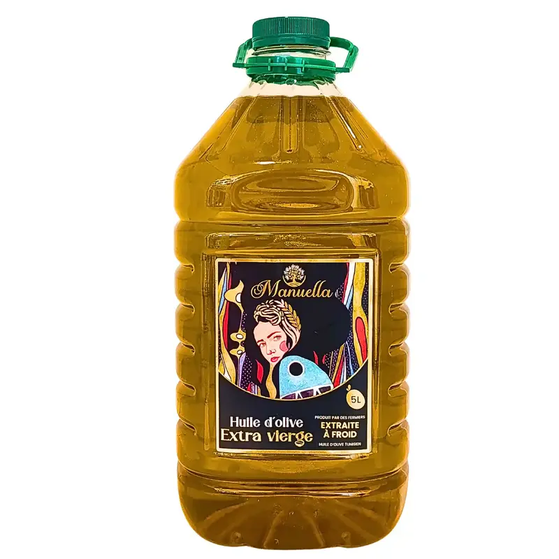 Manuella Extra Virgin Olivolja 5L – Premiumkvalitet från Tunisien