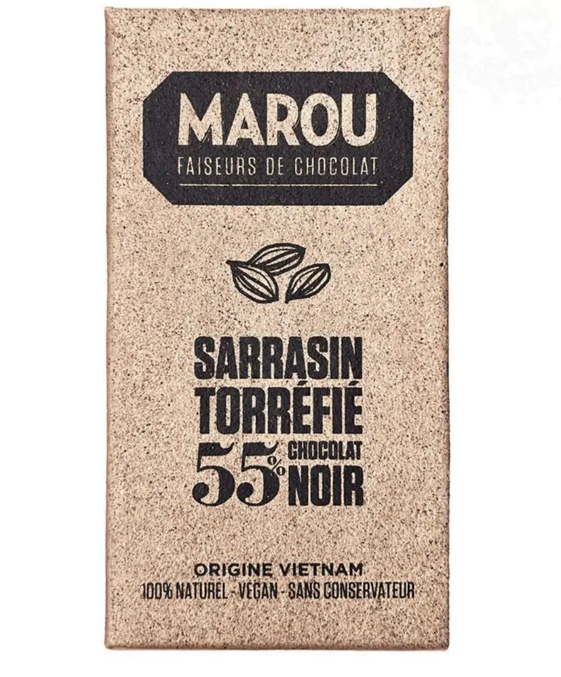Marou Sarrasin torrefie 55% 80g