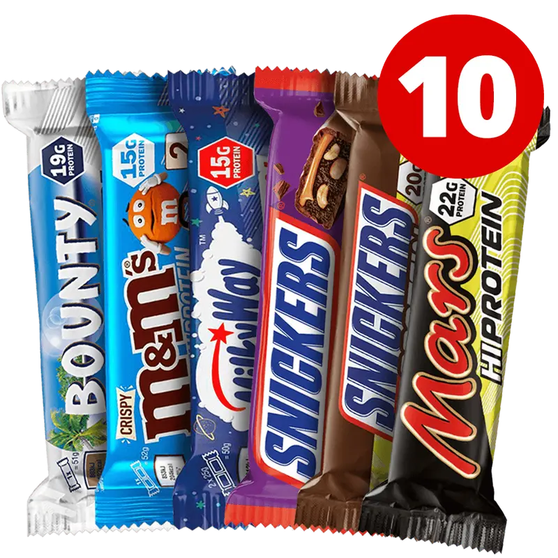 Mars M&M's Snickers Bounty Mixed Box - 10 bars