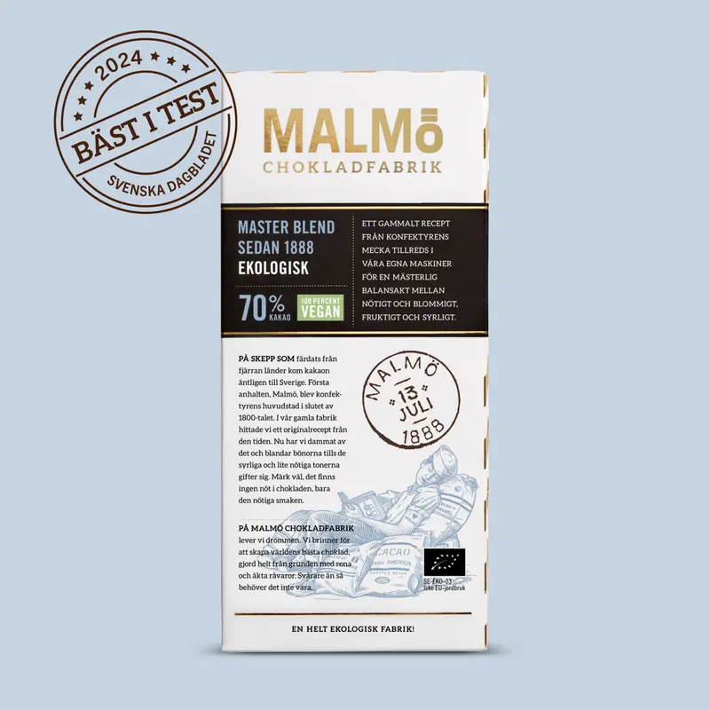 Master Blend 70% - chokladkaka