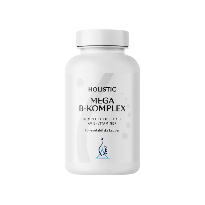 Mega B-Komplex 90 kapslar - Holistic