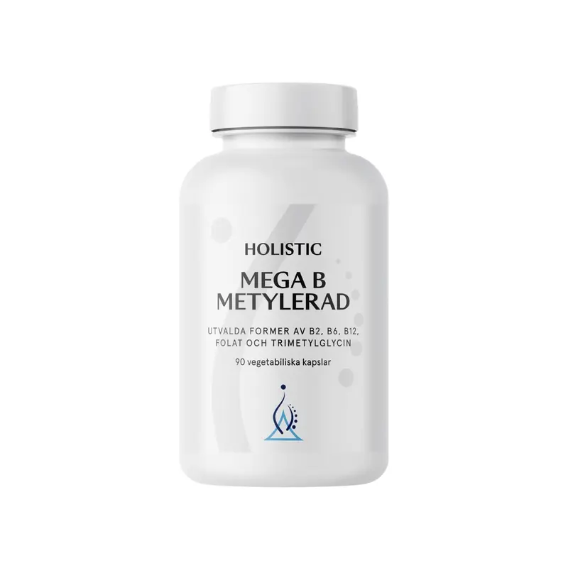 Mega B Metylerad 90 kapslar - Holistic
