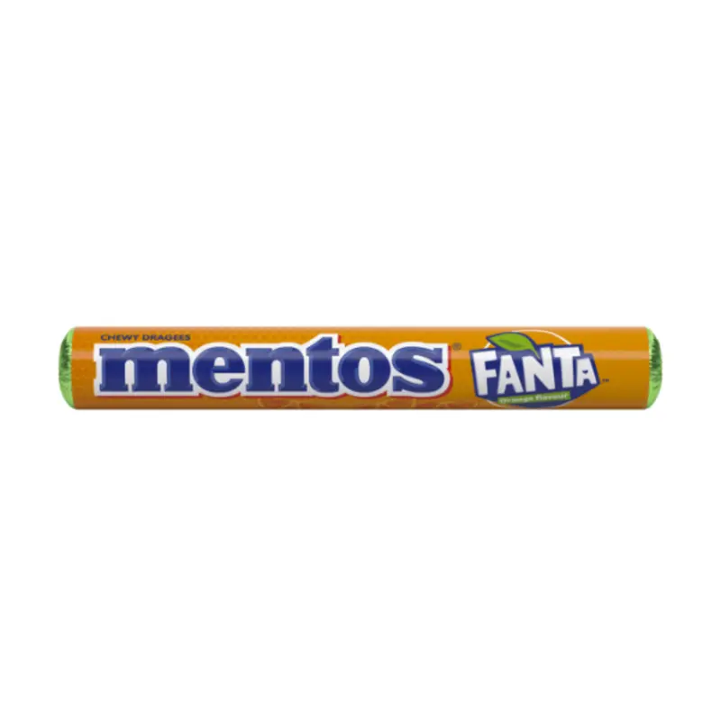 Mentos Fanta Orange 40 X 37,5 g