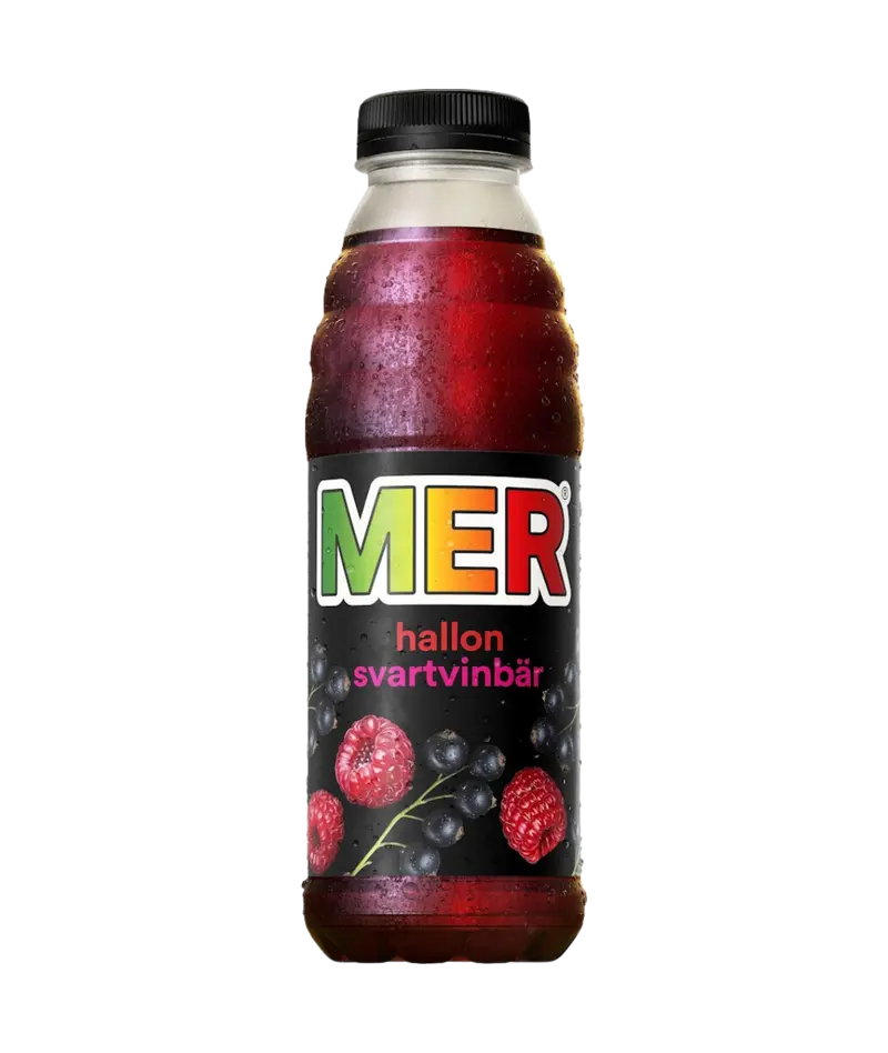 Mer Hallon/Svartvinbär 50cl PET 12-pack