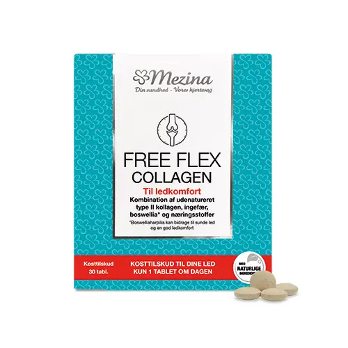 Mezina Free Flex Collagen | 30 tabletter