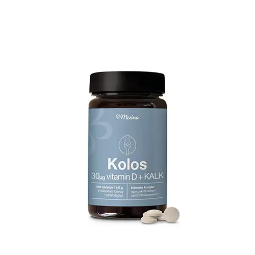 Mezina Kolos D-vitamin | 180 tabletter