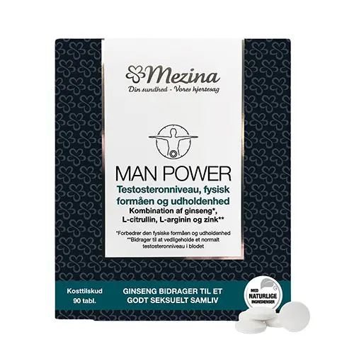 Mezina Man Power - L-arginin | 90 tabletter