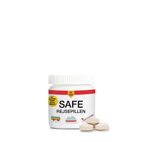 Mezina Safe Åksjuketabletter från | 50 tabletter