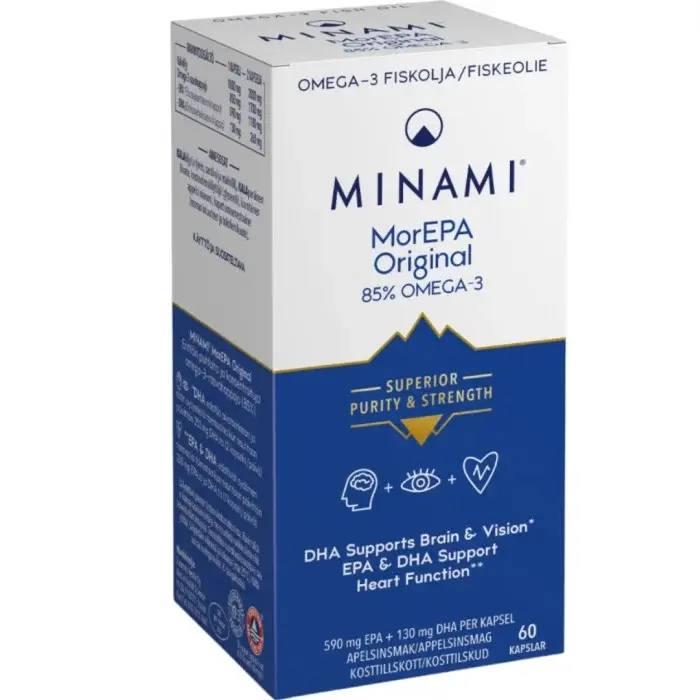 Minami MorEPA Original Omega-3 85% 60 kap