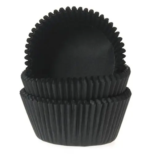 Minimuffinsform Svart