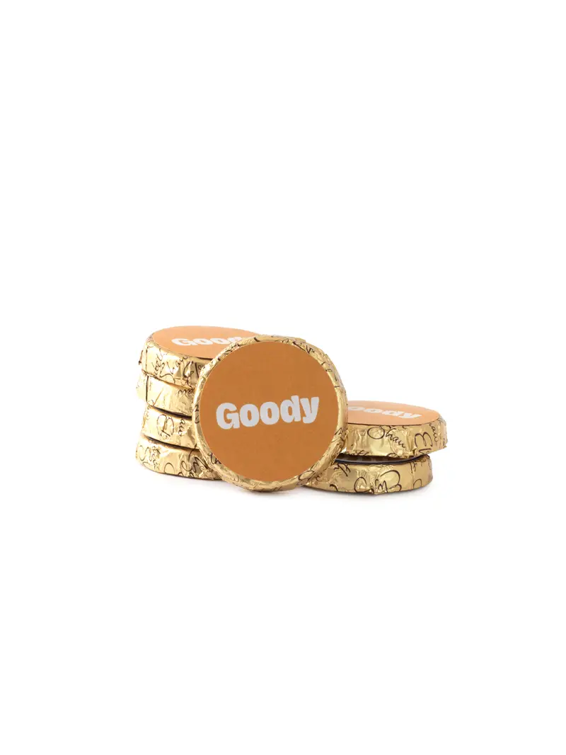 Mintcrisp mörk choklad med etikett