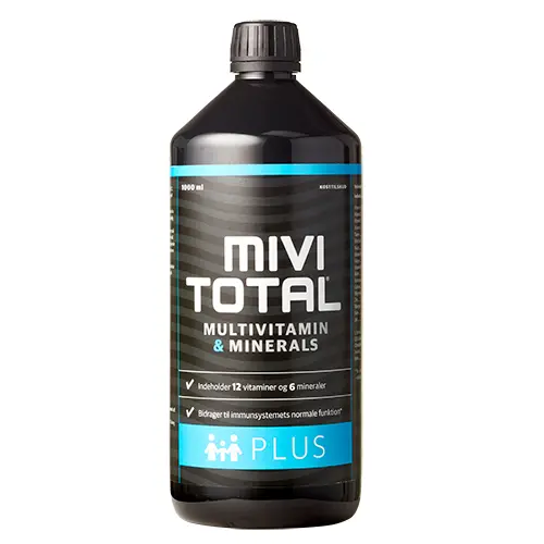 Mivi Total MiviTotal Plus Multivitamin & Mineraler | 1 liter