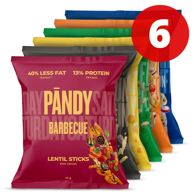 Mixed Pändy Chips - 6x50g.