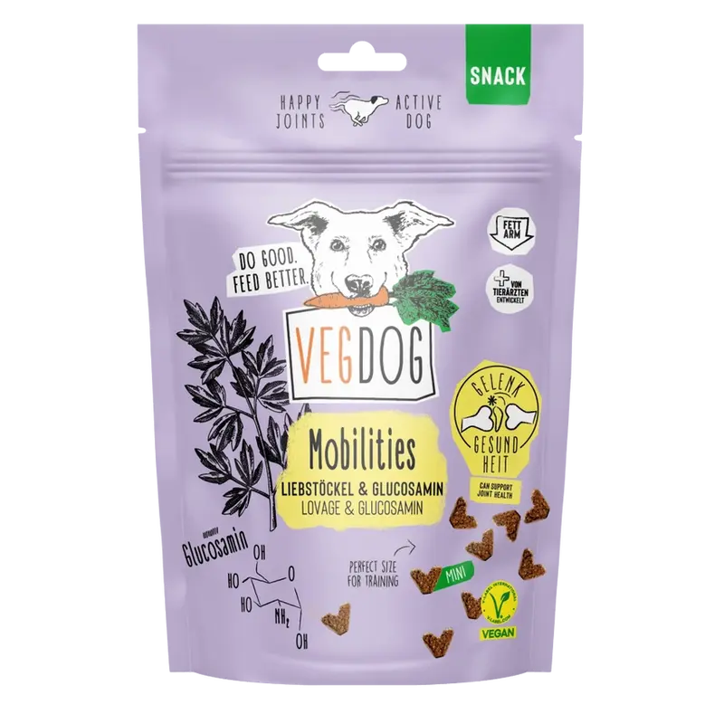 Mobilities Minis – Fettsnålt Hundgodis för Leder 115 g