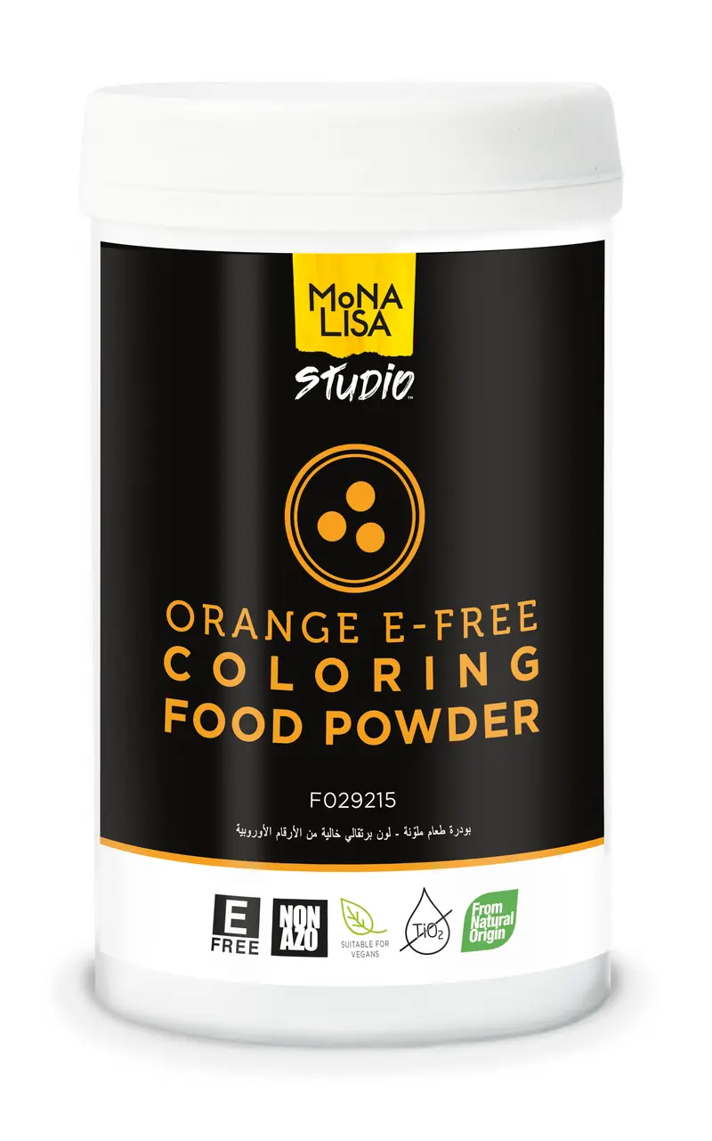 Mona Lisa Chokladfärg orange (E-fri) 100g