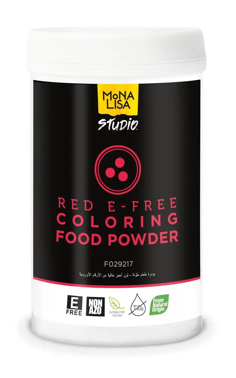 Mona Lisa Chokladfärg röd (E-fri) 100g