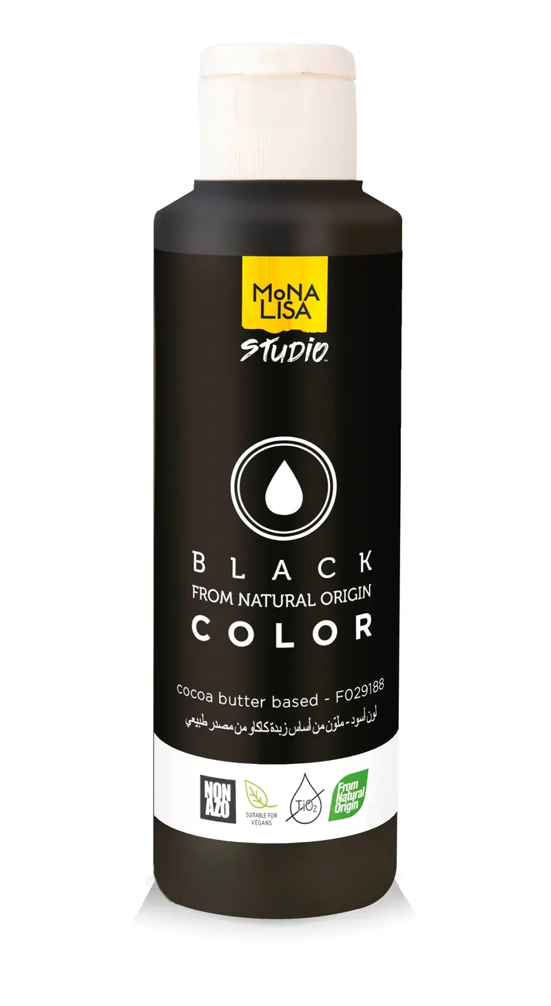 Mona Lisa färgat kakaosmör svart 245g