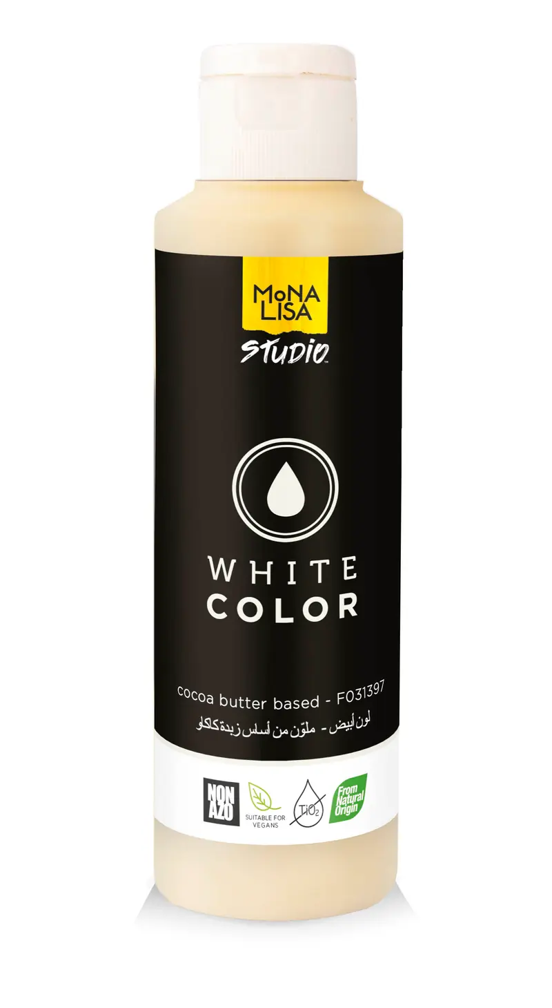 Mona Lisa färgat kakaosmör vit 245g