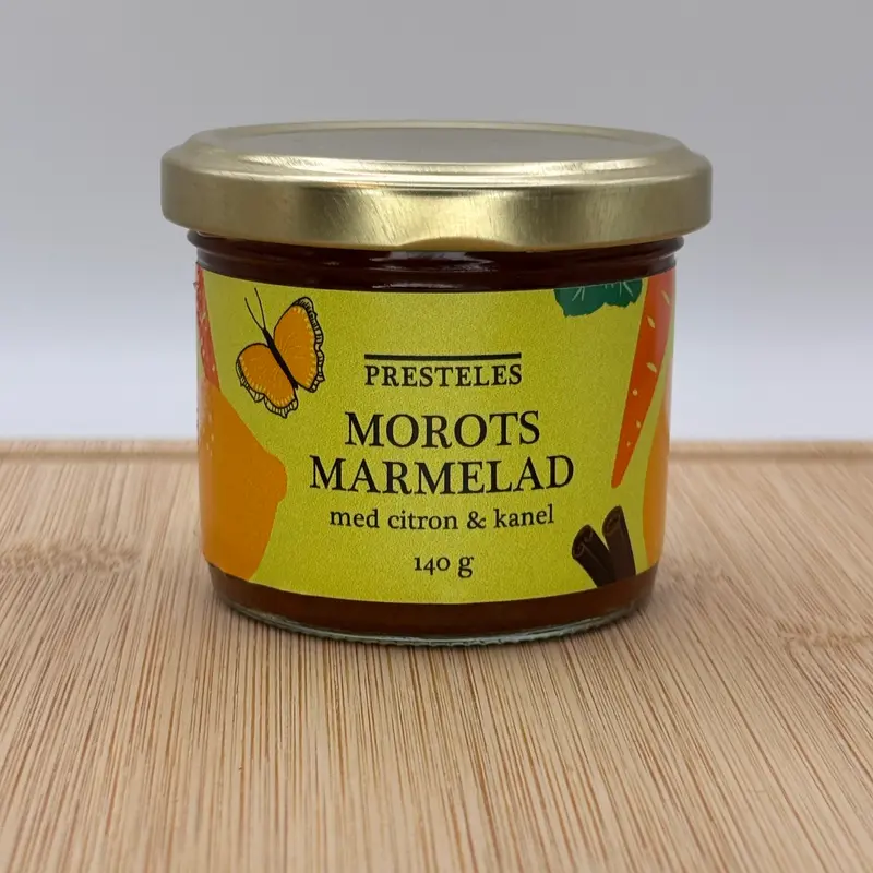 Morots marmelad med citron & kanel