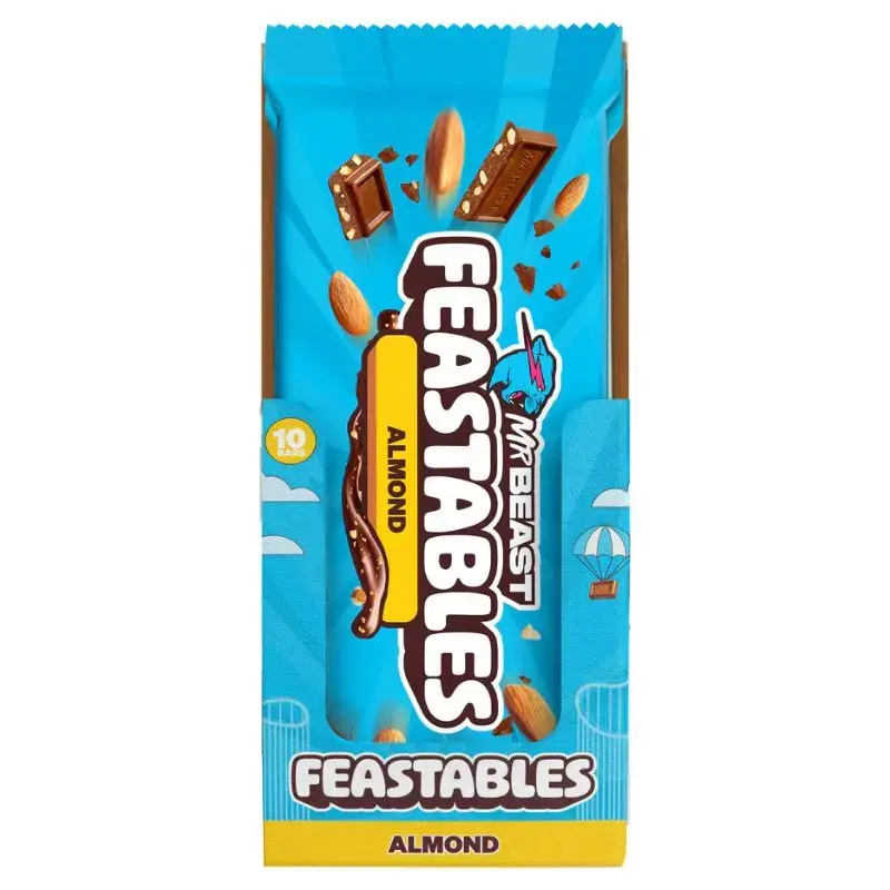 MrBeast Feastables Almond 10st x 60g