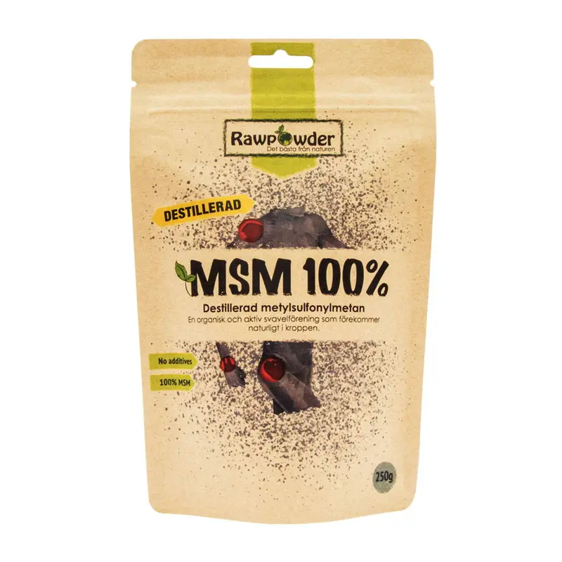 MSM destillerad, 250g pulver