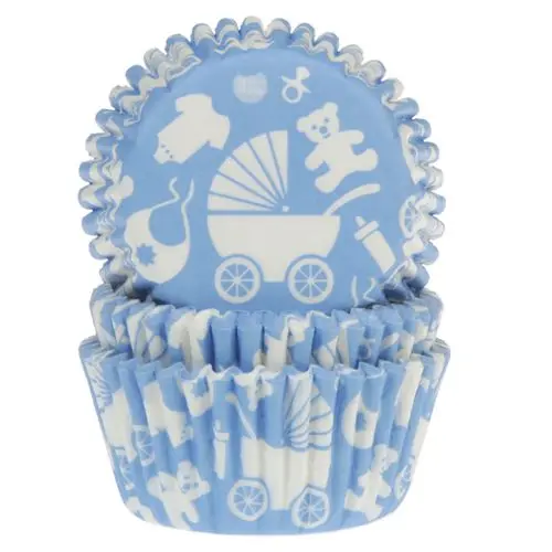 Muffinsform Babyshower Blå