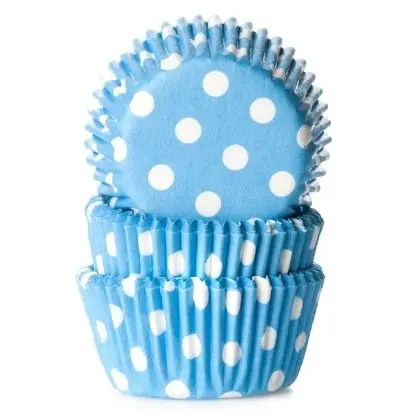 Muffinsform Blå prickar