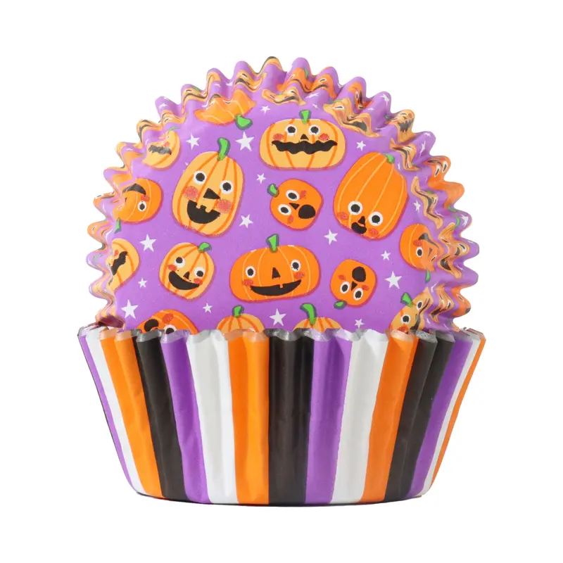 Muffinsform foilerad Halloween Pumpa