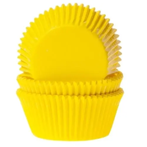 Muffinsform Gul