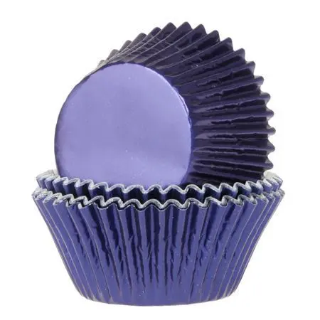 Muffinsform Marinblå metallic