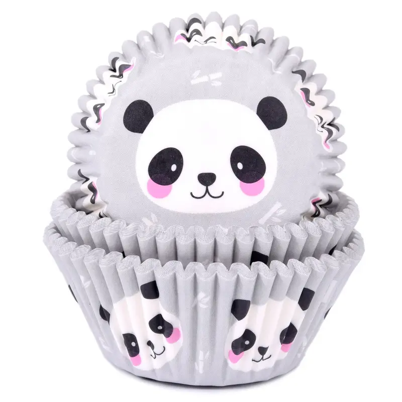 Muffinsform Panda