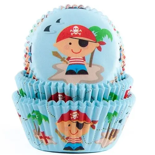Muffinsform Pirat