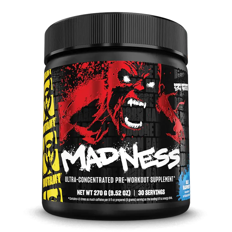 Mutant Madness Blue Raspberry - 30 serv.