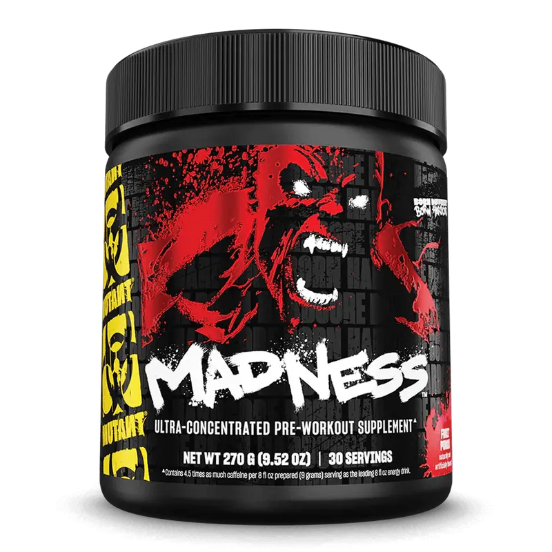 Mutant Madness Fruit Punch - 30 serv.