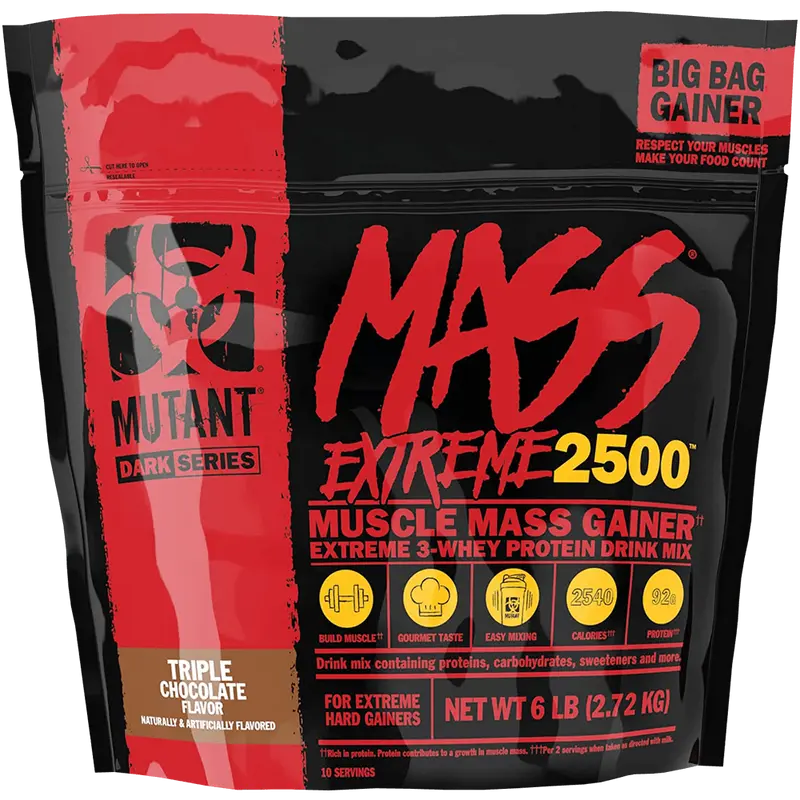 Mutant Mass Extreme 2500 Triple Chocolate - 2720g.