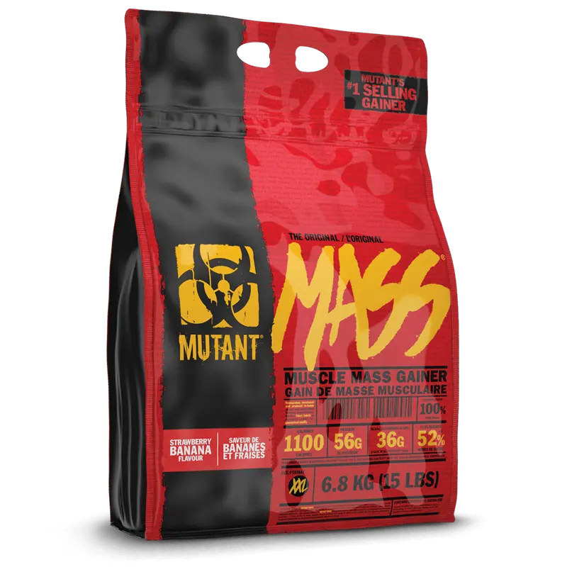 Mutant Mass Strawberry Banana - 6800g.