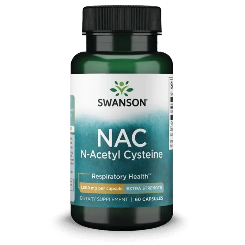 N-Acetyl Cysteine 600mg. - 60 caps.