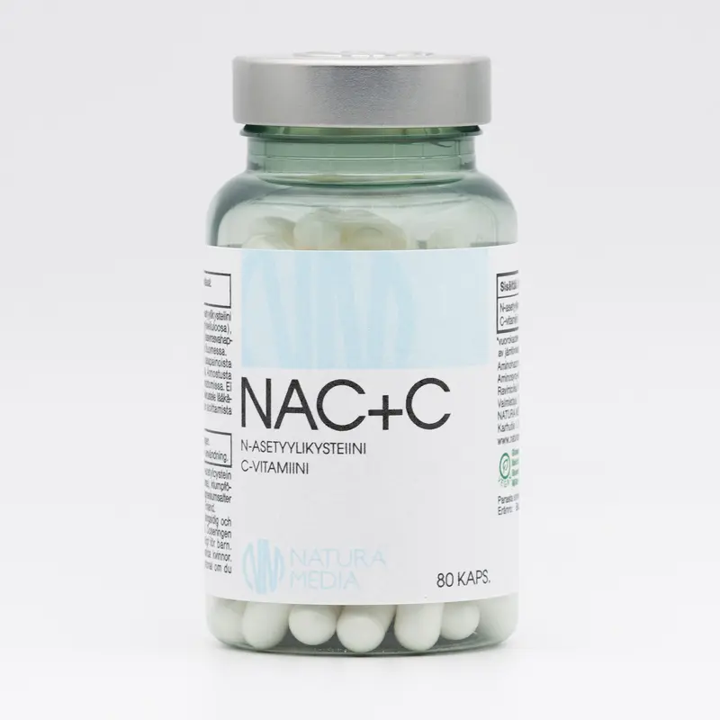 Nac + C-vitamin, 80 kapslar