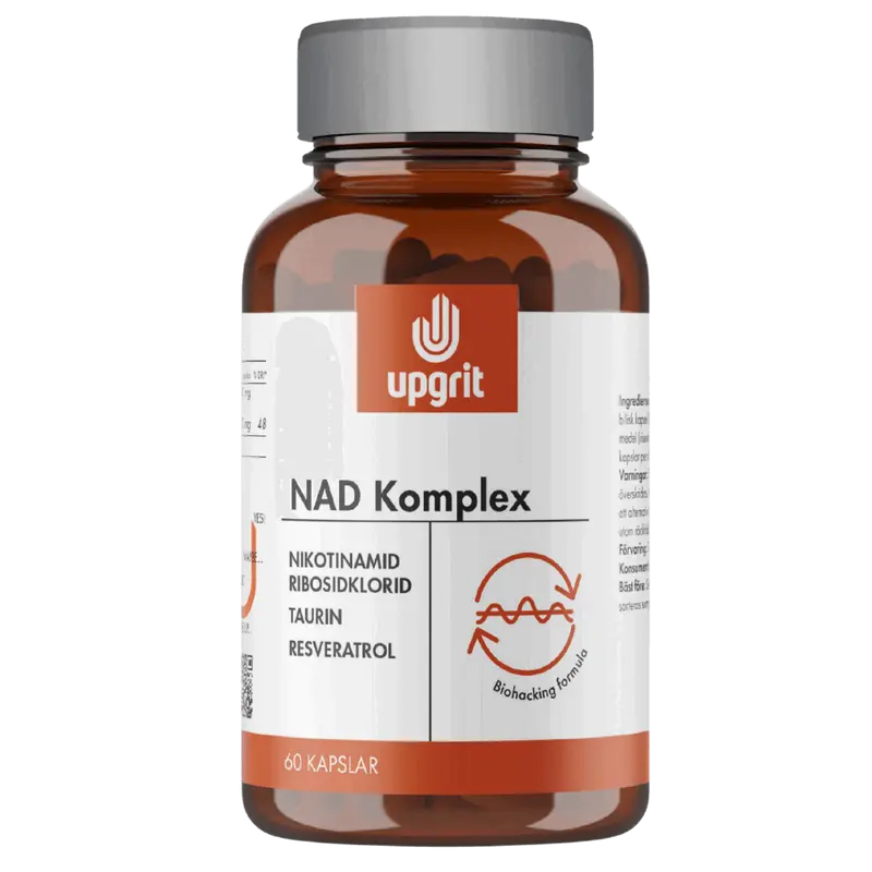 NAD-Komplex 60 kapslar - Upgrit